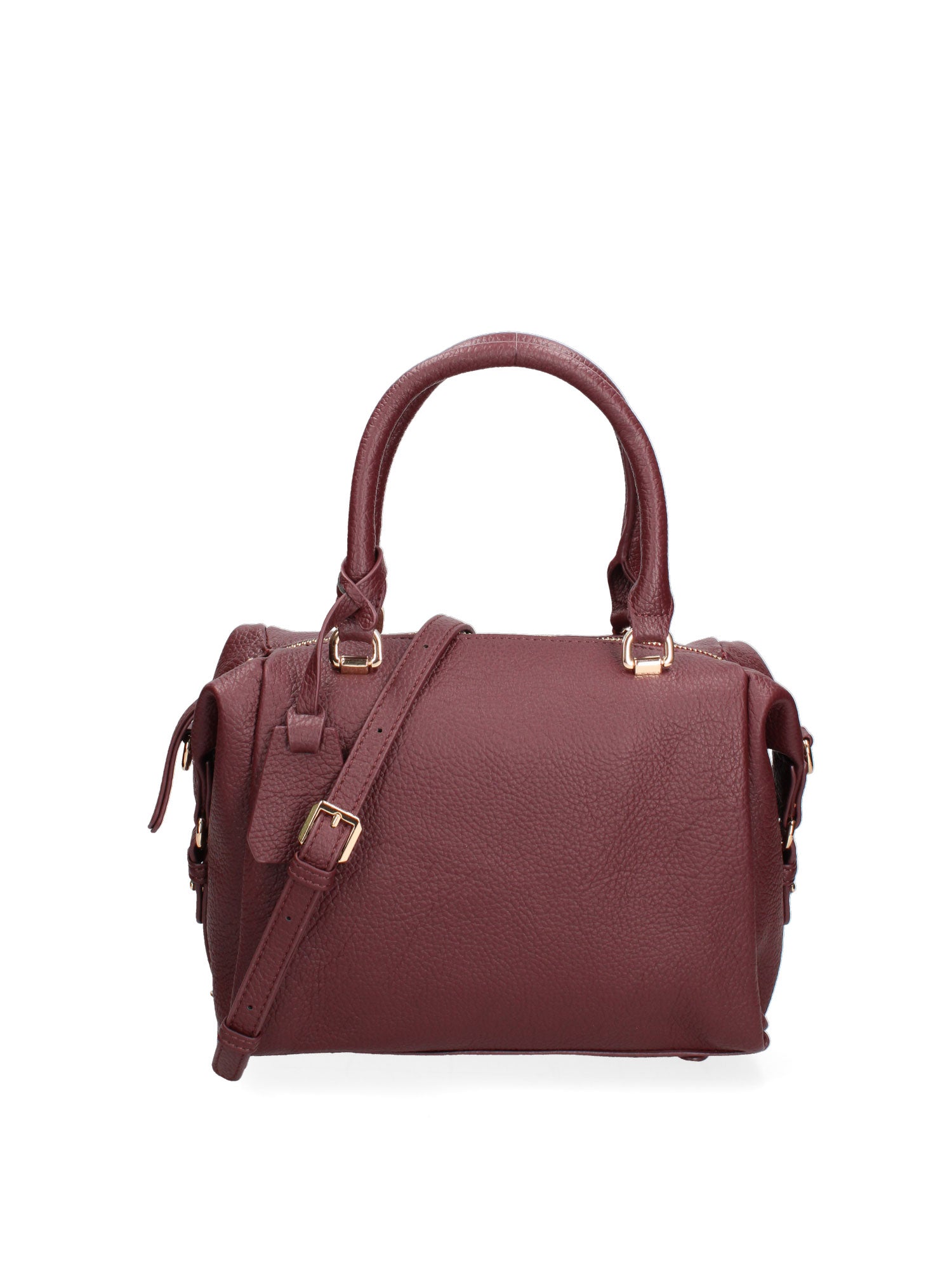 Borsa a mano da donna Ecopelle e Zip 631-1-BORDEAUX Diana&co