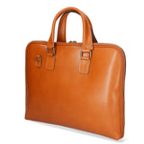 Fabiana Borsa a mano unisex Vera pelle 9033-CUOIO COGNAC Gave Lux