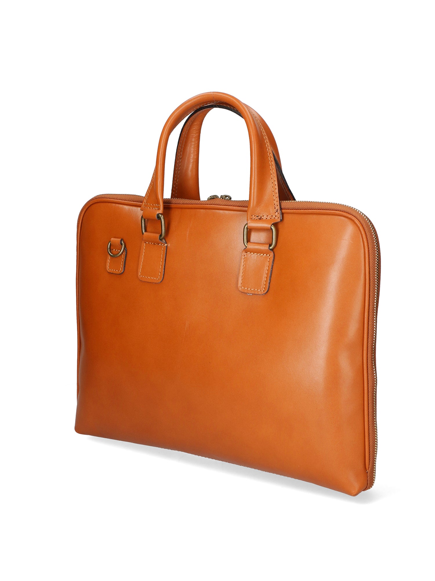 Fabiana Borsa a mano unisex Vera pelle 9033-CUOIO COGNAC Gave Lux