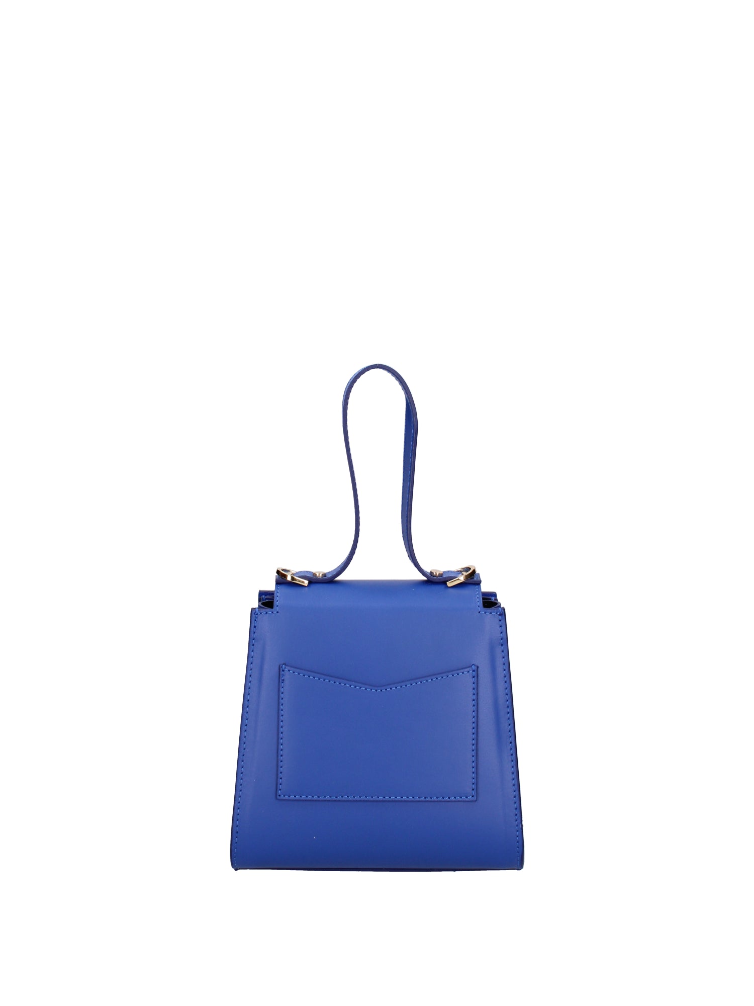 Borsa a mano da donna 100% pelle 07204-L115 BLUETTE Viola Castellani