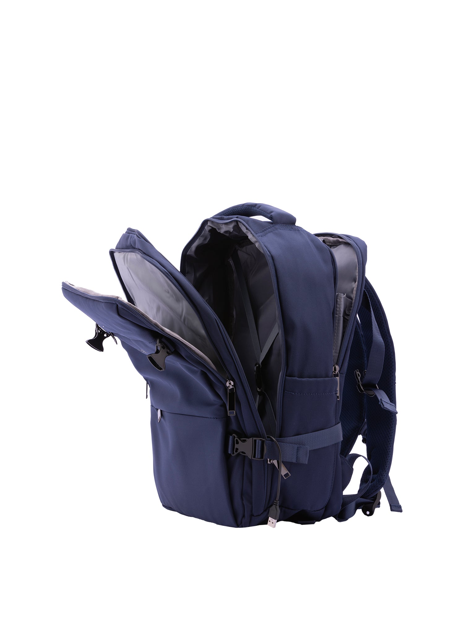 Zaino uomo in poliestere Casual BC1331-BLU B Cavalli