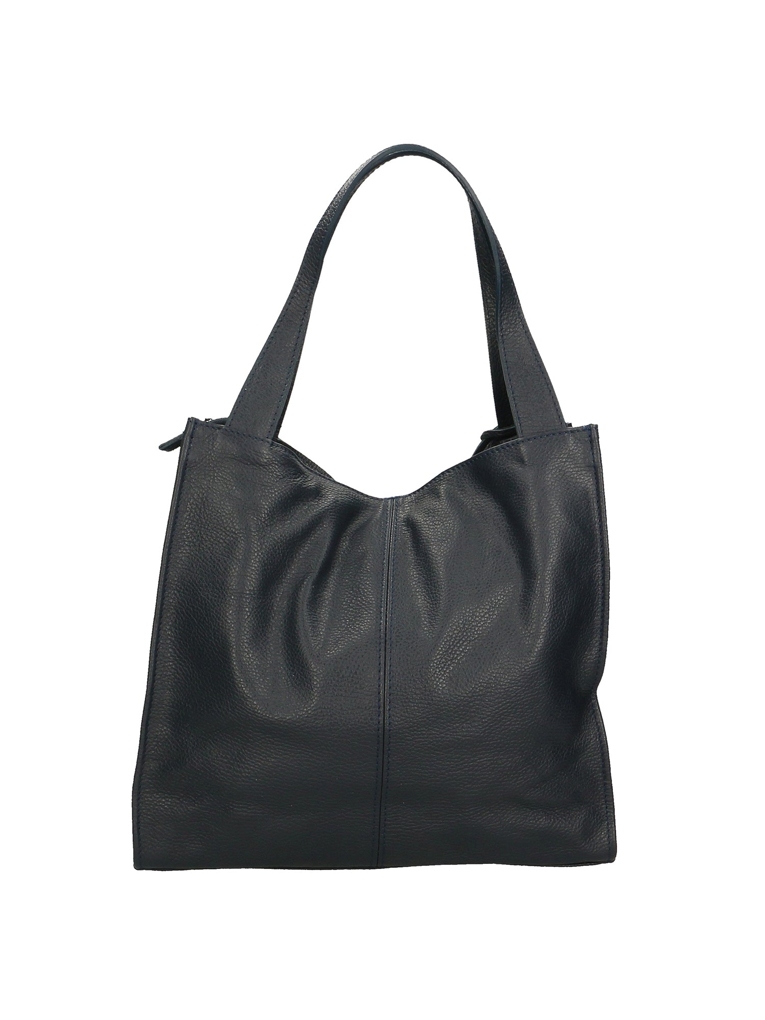 Aelia Borsa a spalla da donna Vera pelle 3312-D26 BLU SCURO DARK BLUE Gave Lux