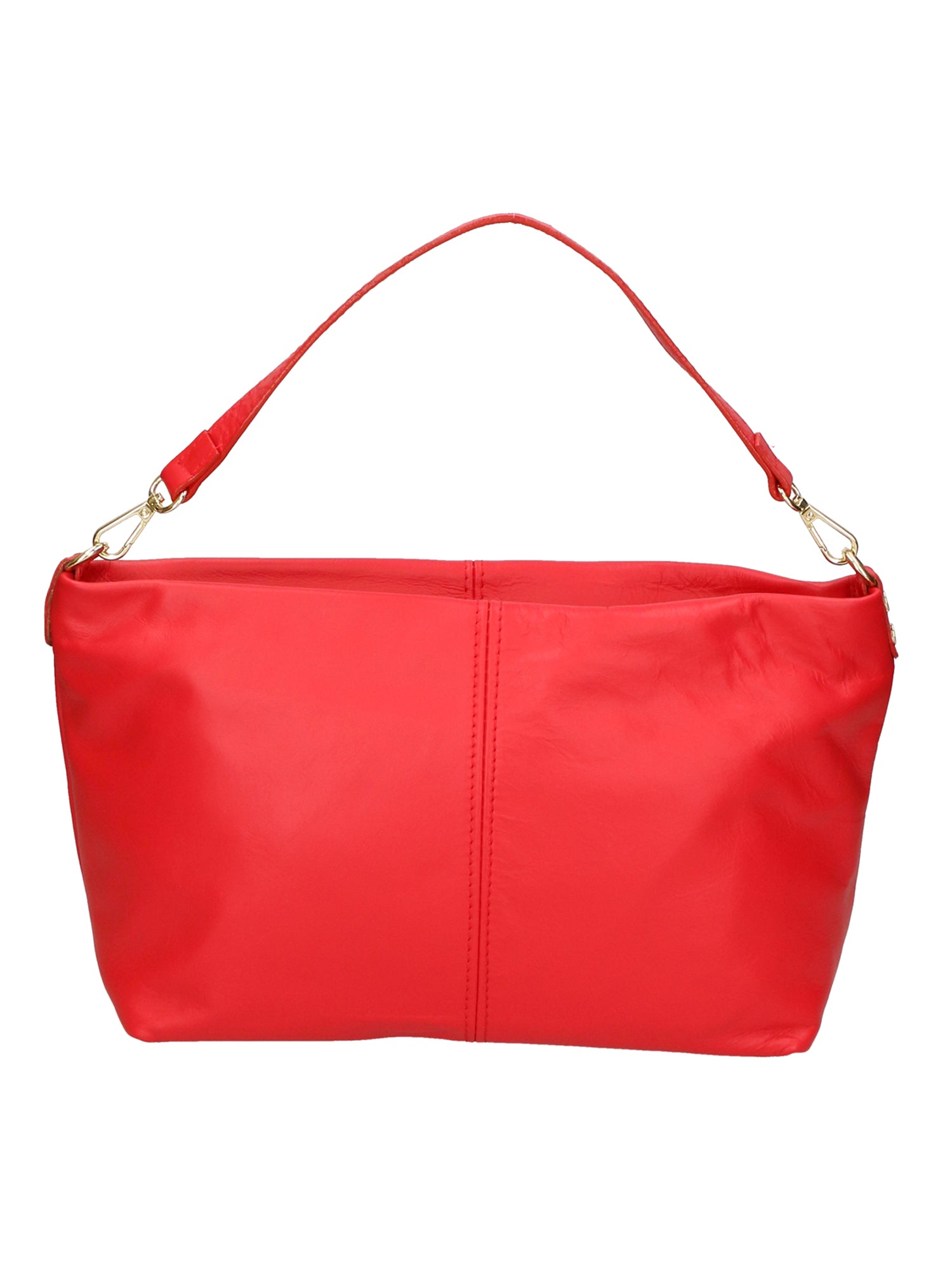 Ginevra Borsa a spalla da donna Vera pelle 05936-S58 ROSSO FUOCO Gave Lux