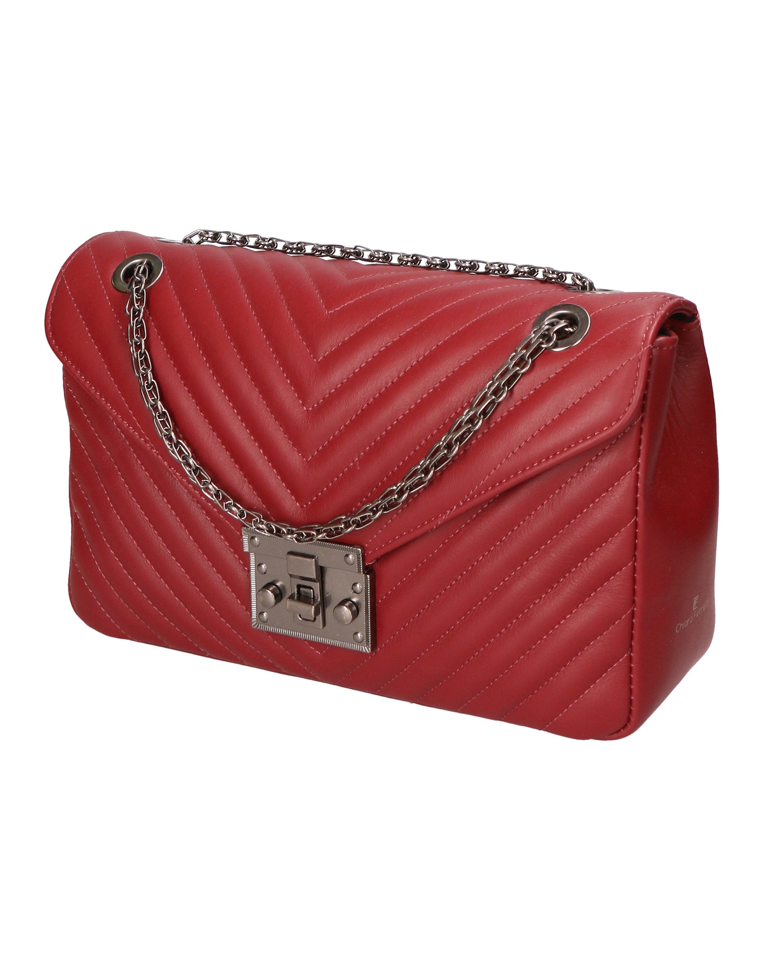 Frannie Borsa a tracolla da donna Vera Pelle 556108-S10 RUBINO Chiara Ferretti