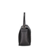 Borsa a spalla da donna Vera pelle 07154-D28 NERO Roberta Rossi