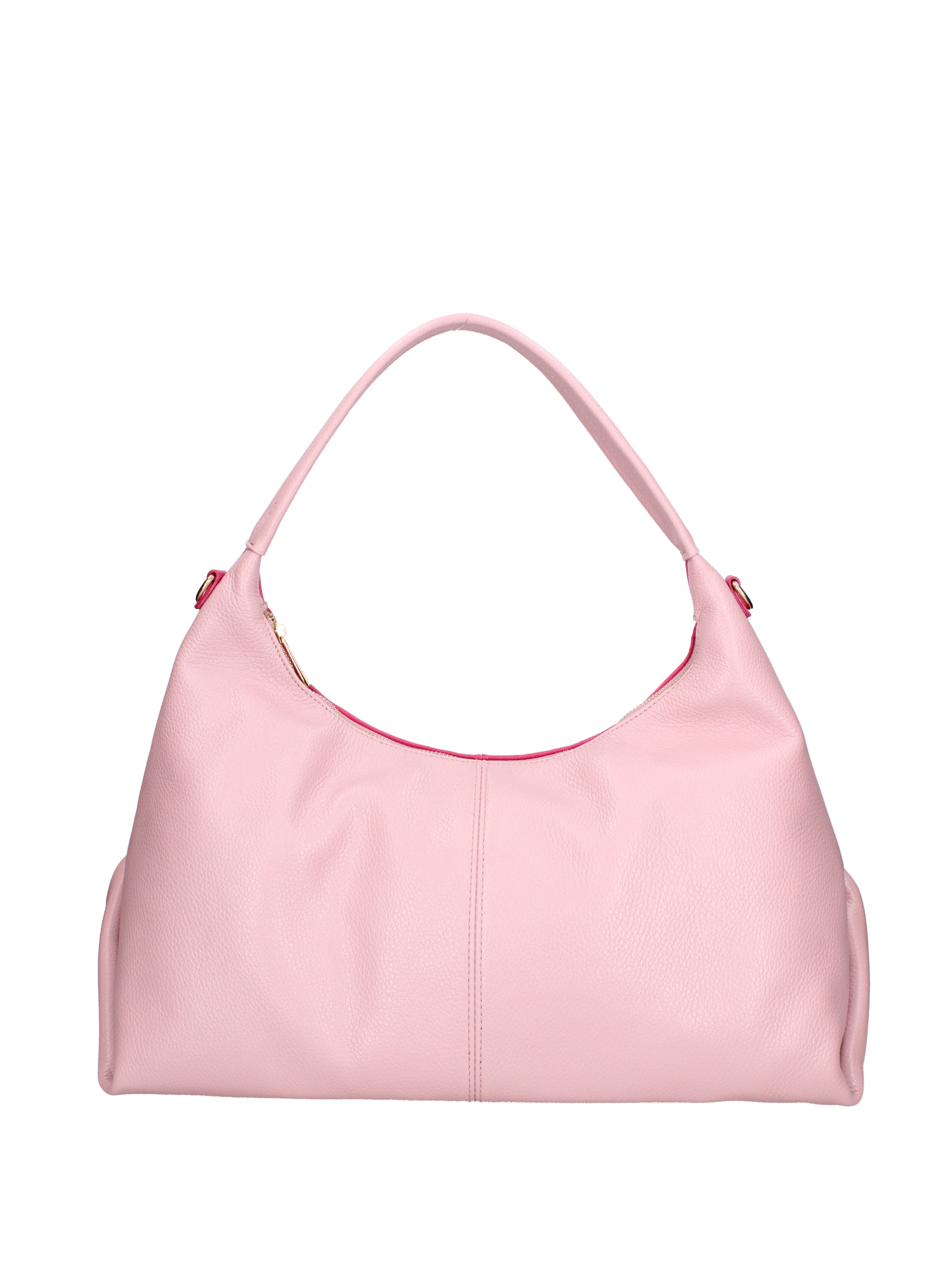 Borsa a spalla da donna Vera pelle 07233-D56 PINK+D02 FUXIA Roberta Rossi