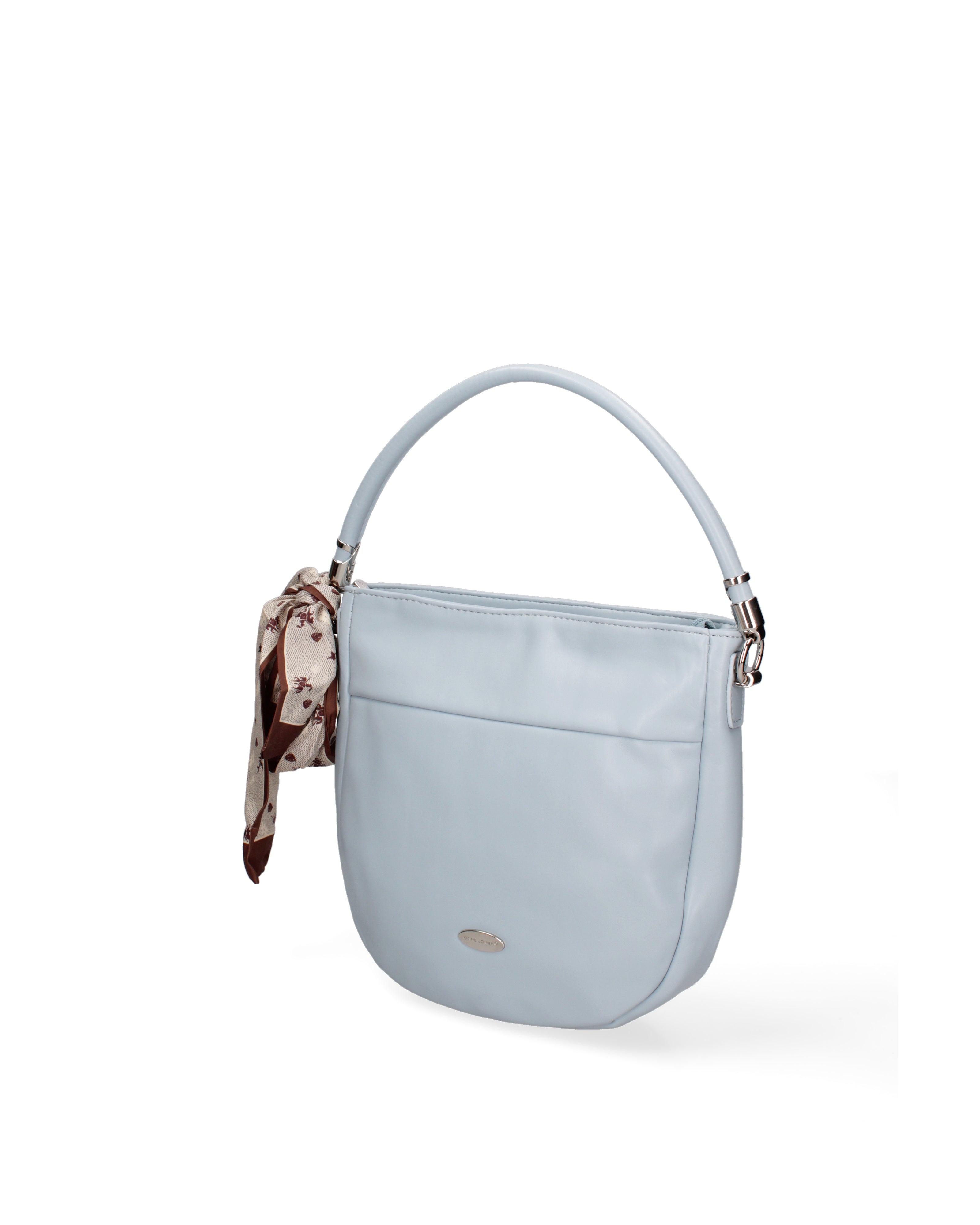 Borsa a mano da donna Ecopelle vegana CM6486-PALEBLUE David Jones