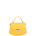 Borsa a mano da donna 100% vera pelle 07202-P 617 GIALLO Roberta Rossi