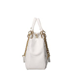 Rosalind Borsa a mano da donna 100% poliuretano B17151-BIANCO Braccialini