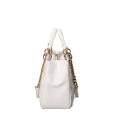 Rosalind Borsa a mano da donna 100% poliuretano B17151-BIANCO Braccialini