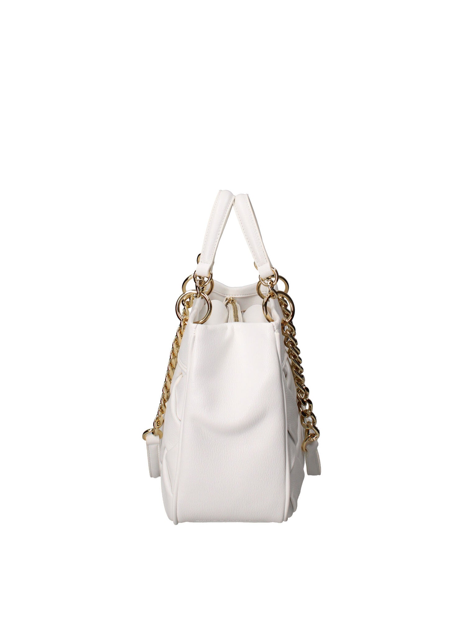 Rosalind Borsa a mano da donna 100% poliuretano B17151-BIANCO Braccialini