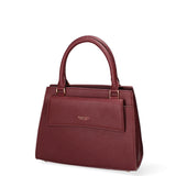 Borsa a mano da donna Ecopelle e Zip 614-2-BORDEAUX Diana&co