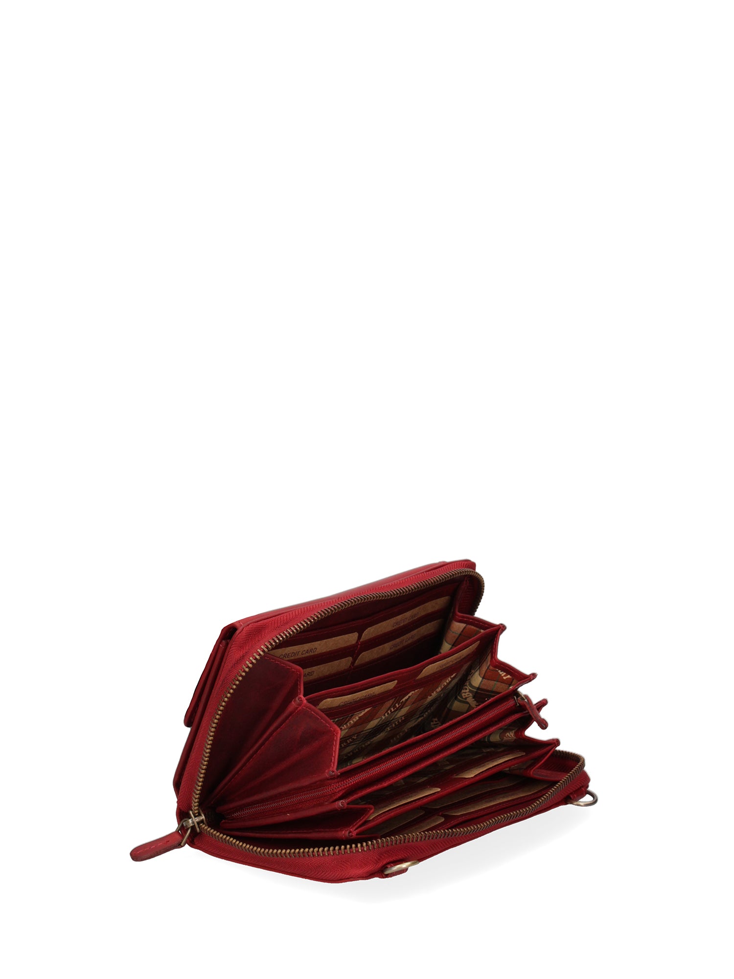 Portafoglio uomo in vera pelle Casual HILB-19153-ROSSO Hill Burry