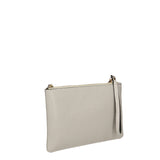 Embera 194834-GRIGIO Pochette da donna in vera pelle Gave Lux