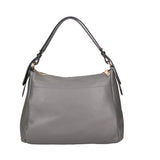 Vladimira Borsa a spalla da donna Vera pelle 06675-D27 CENERE + D28 NERO Gave Lux