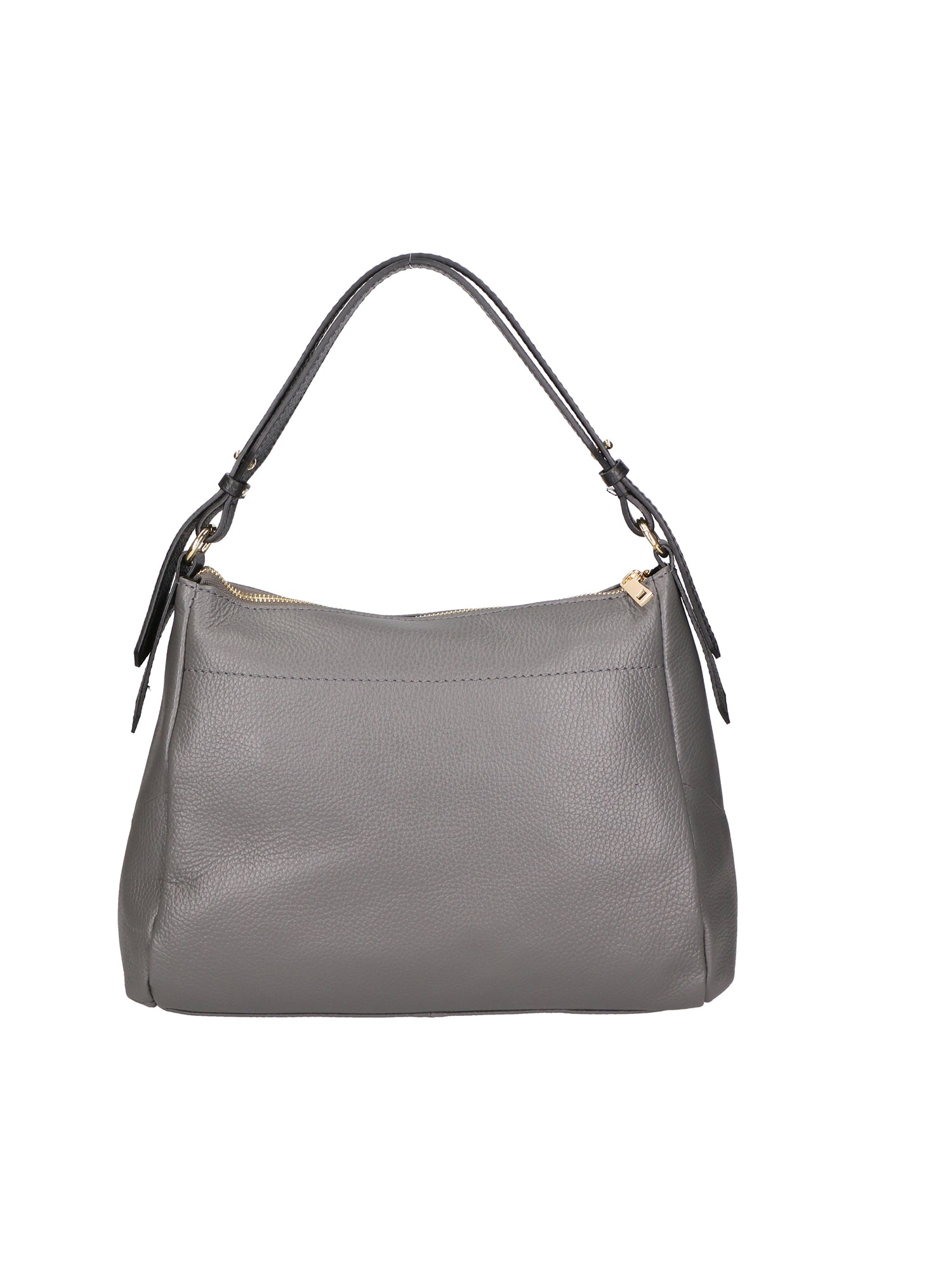 Vladimira Borsa a spalla da donna Vera pelle 06675-D27 CENERE + D28 NERO Gave Lux