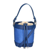 Alyssa Borsa a secchiello da donna Pelle & Paglia 05166-530 S22 BLUETTE Gave Lux
