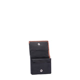 Portafoglio uomo in vera pelle Casual K23111P439-NERO+CUOIO Sergio Tacchini