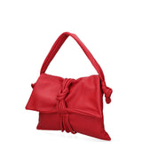 Borsa a spalla da donna Vera pelle 07172-S58 ROSSO FUOCO Viola Castellani