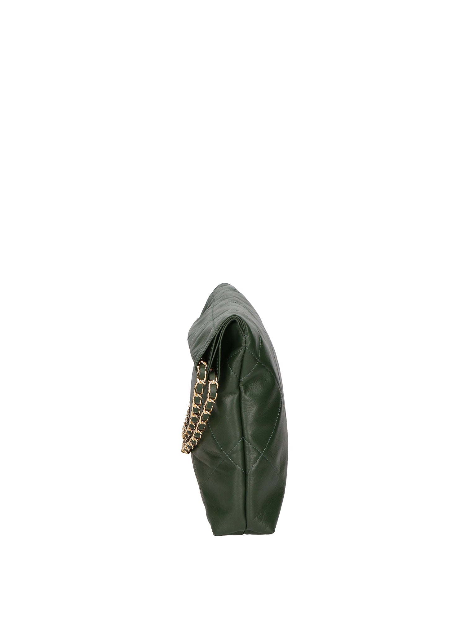 Violante Borsa a spalla donna Vera pelle 06897-S14 VERDE SCURO Gave Lux