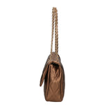 Argentia Borsa a tracolla da donna Vera pelle 04228-DL11 BRONZO Chiara Ferretti