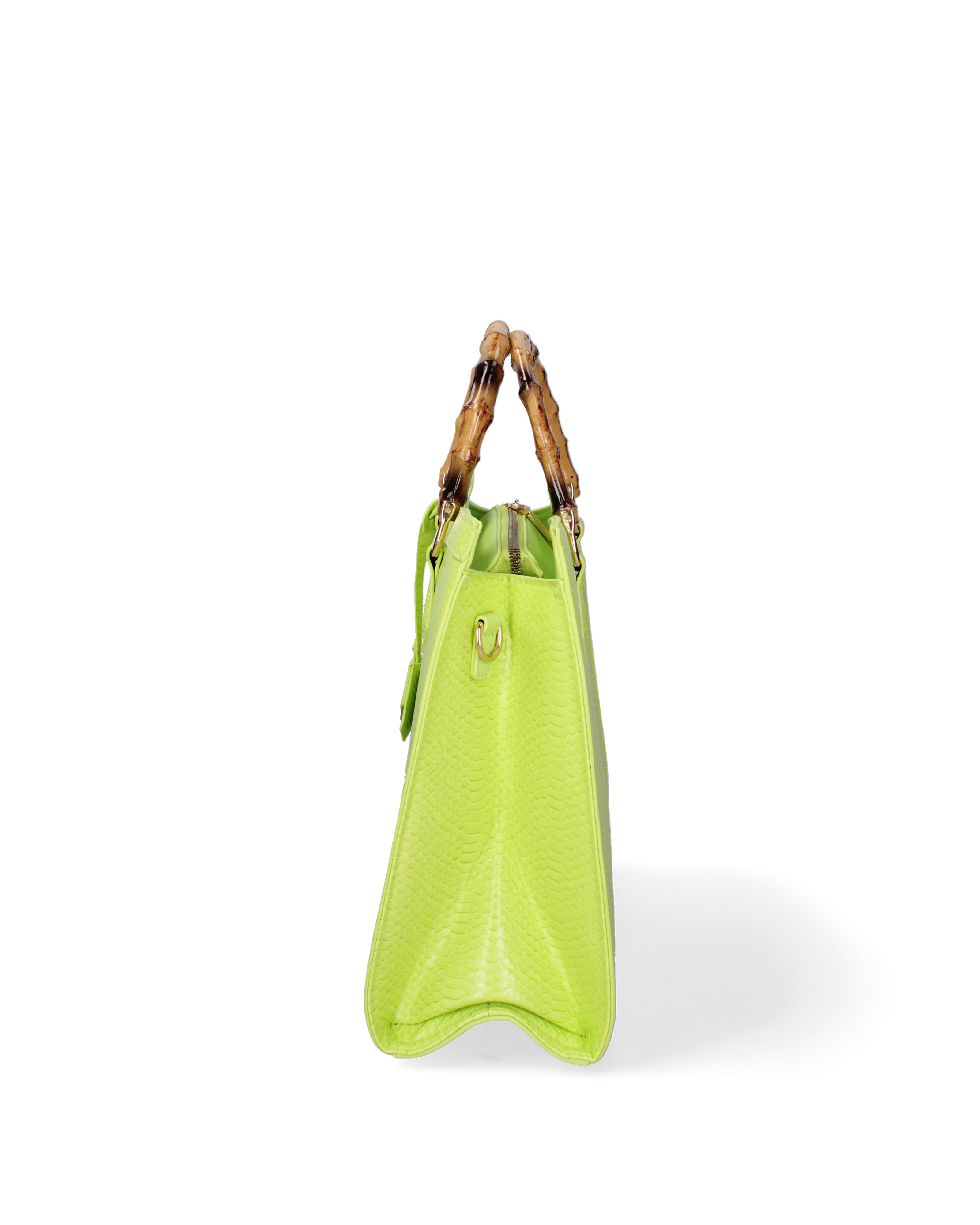 Borsa a spalla da donna Ecopelle vegana DC3333-3-LIME Diana&co