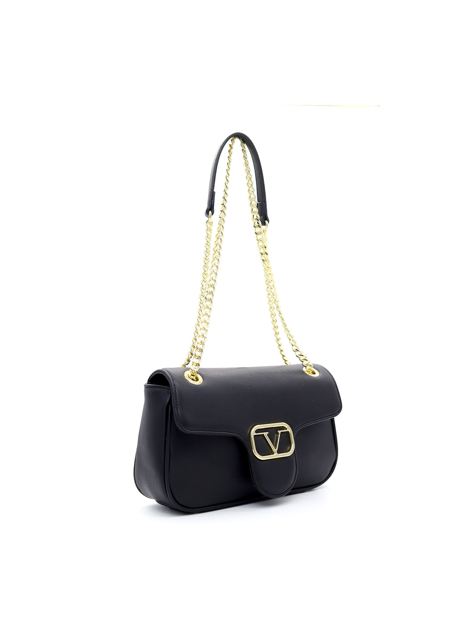 Siviglia Borsa a tracolla da donna Ecopelle VB-206-NERO 19V69 Italia