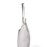 Borsa a spalla da donna Vera pelle 07312-D21 GRIGIO+L020 Roberta Rossi