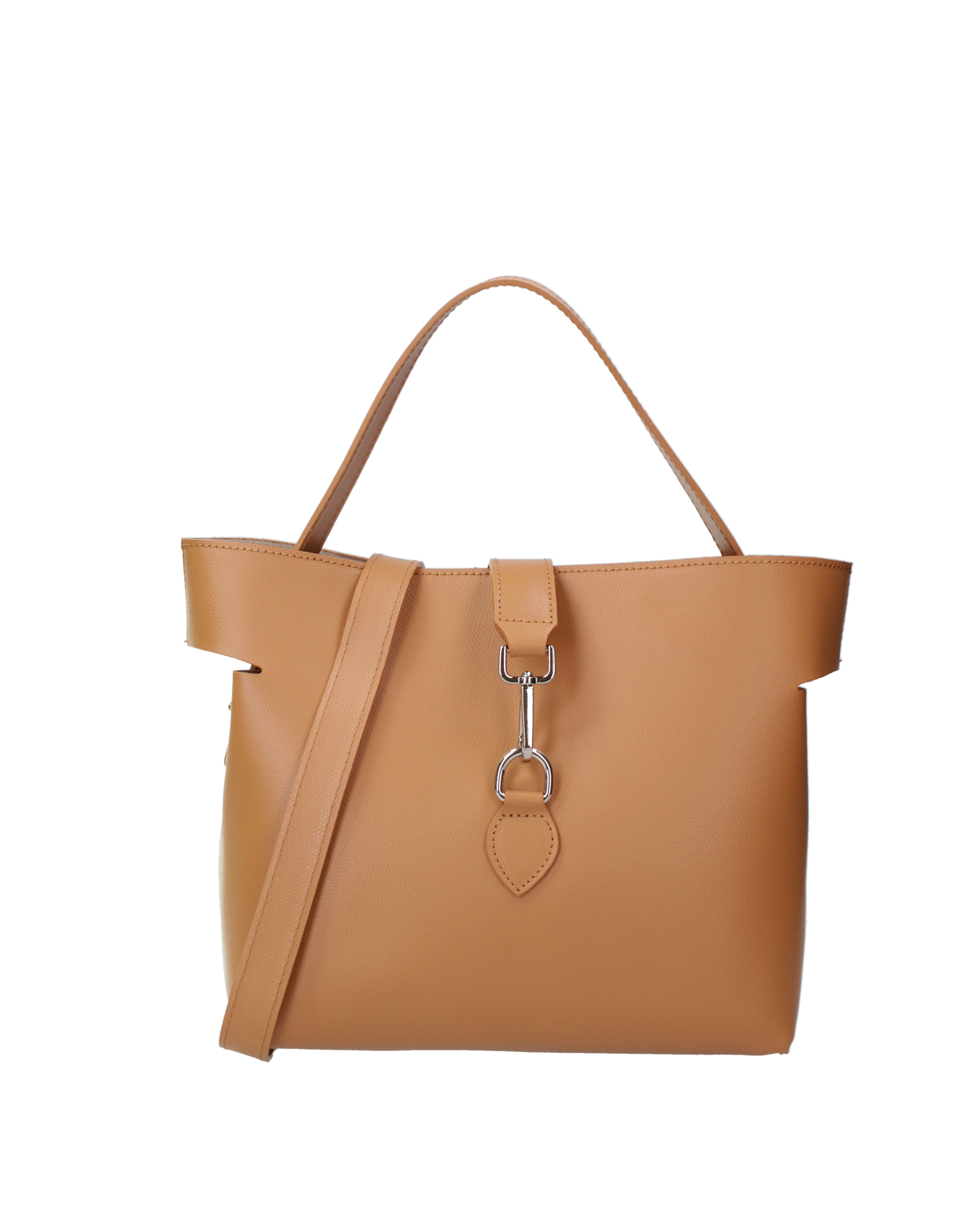Liviana Borsa a mano da donna Vera pelle 07379-PL44 CUOIO Gave Lux