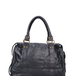 Elara Borsa a spalla da donna Vera pelle 06090-013 BLU NAVY Gave Lux