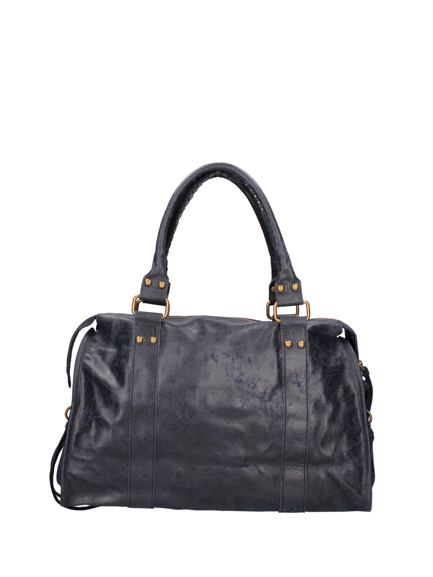 Elara Borsa a spalla da donna Vera pelle 06090-013 BLU NAVY Gave Lux