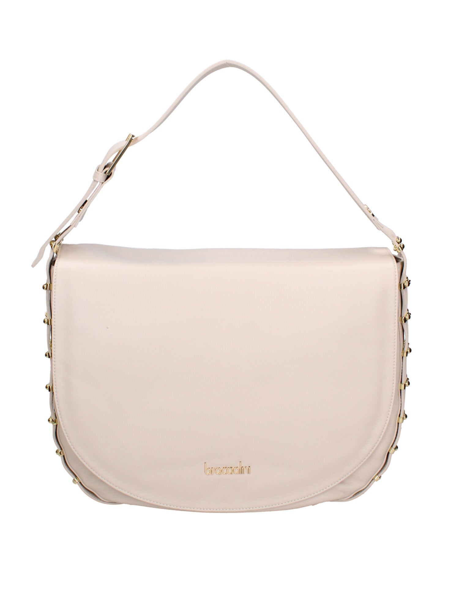 Eridana Ultra Borsa a spalla da donna 100% pelle B17222-BEIGE Braccialini