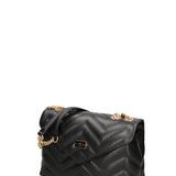 Borsa a spalla da donna Vera pelle JR-W-1105SA-BLACK-GOLD John Richmond