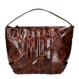 Vanda Borsa a spalla da donna Vera pelle 06507-041 MARRONE Gave Lux