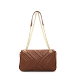 Siviglia Borsa a tracolla da donna Ecopelle VT-206-MARRONE 19V69 Italia