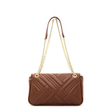 Siviglia Borsa a tracolla da donna Ecopelle VT-206-MARRONE 19V69 Italia