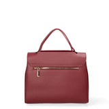 Borsa a mano da donna Ecopelle 635-1-BURGUNDY Diana&co