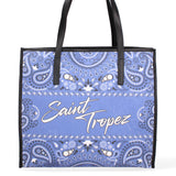 Taormina Borsa a spalla da donna Tela + Vera Pelle 5370-7-NERO Gave Lux