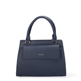 Borsa a mano da donna Ecopelle e Zip 614-2-NAVY BLUE Diana&co