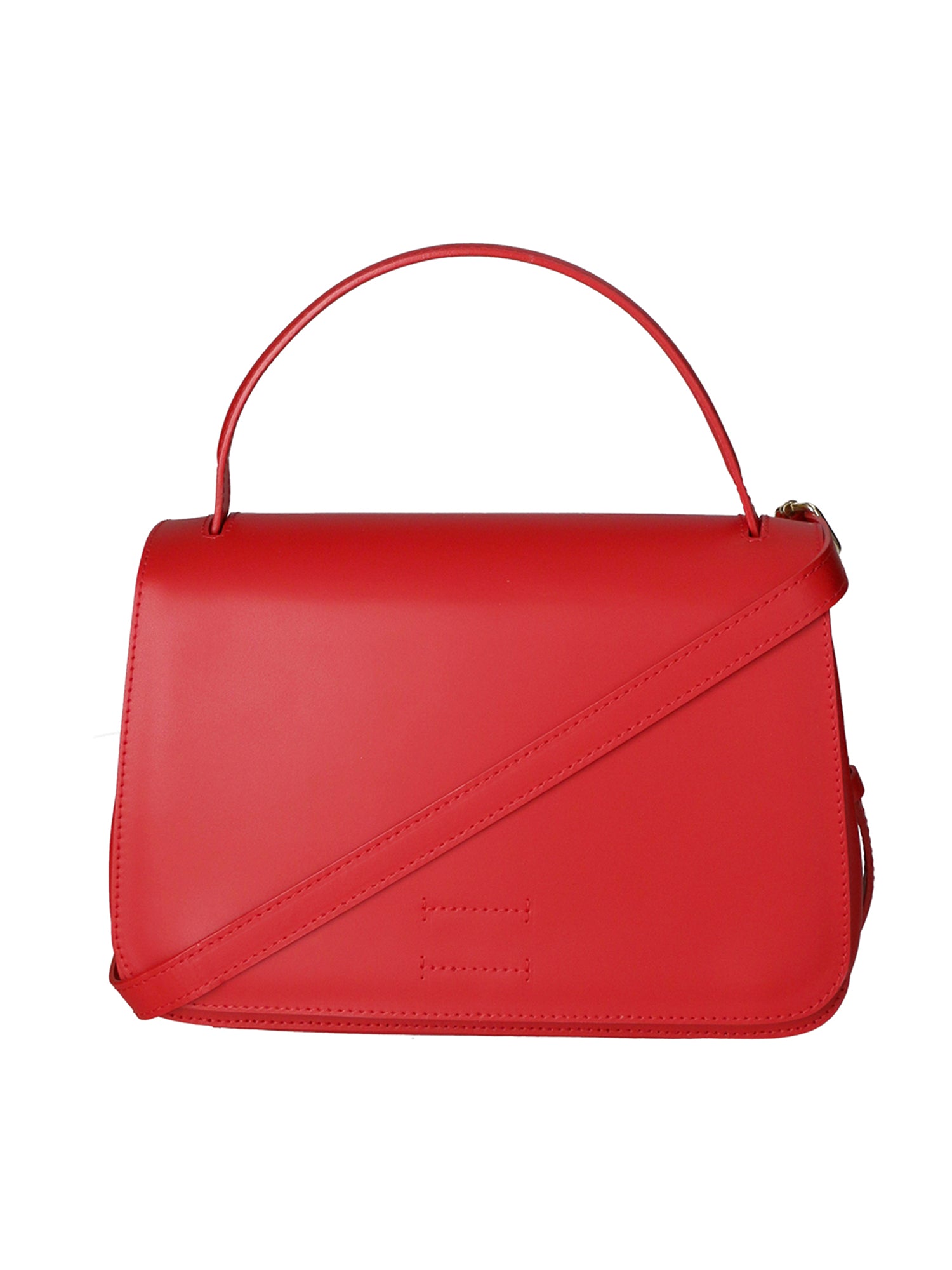 Lucia Borsa a mano da donna 100% pelle 04514-L214 ROSSO Gave Lux