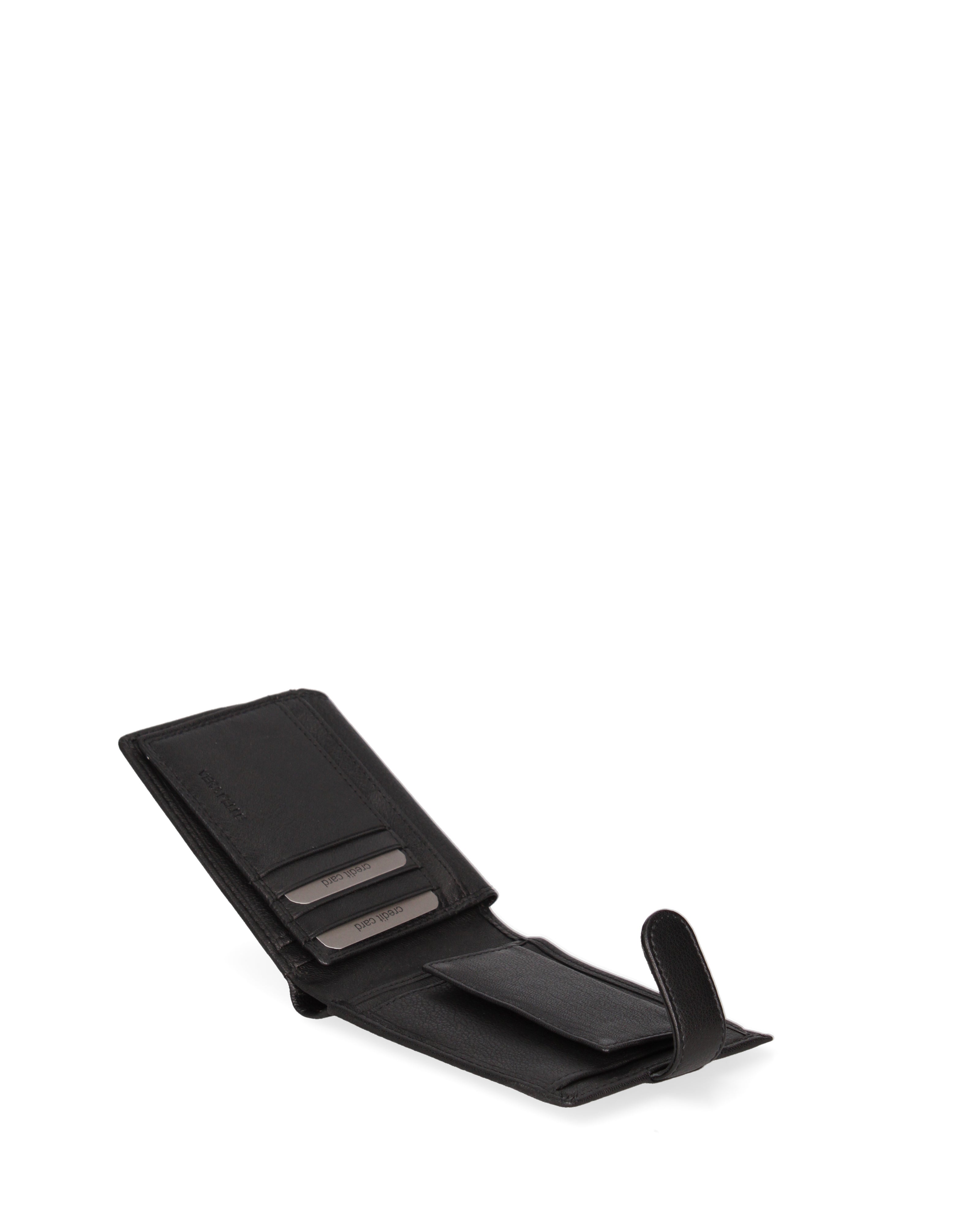 Portafoglio uomo in vera pelle Casual LB7671-56-NERO Laura Biagiotti