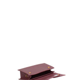 Borsa a mano da donna 100% gomma FLAT ARROW 24-DARK MAUVE-LIGHT OTTONE Marc Ellis