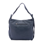 Borsa a spalla da donna Ecopelle e poliestere BC1407-BLUE B Cavalli