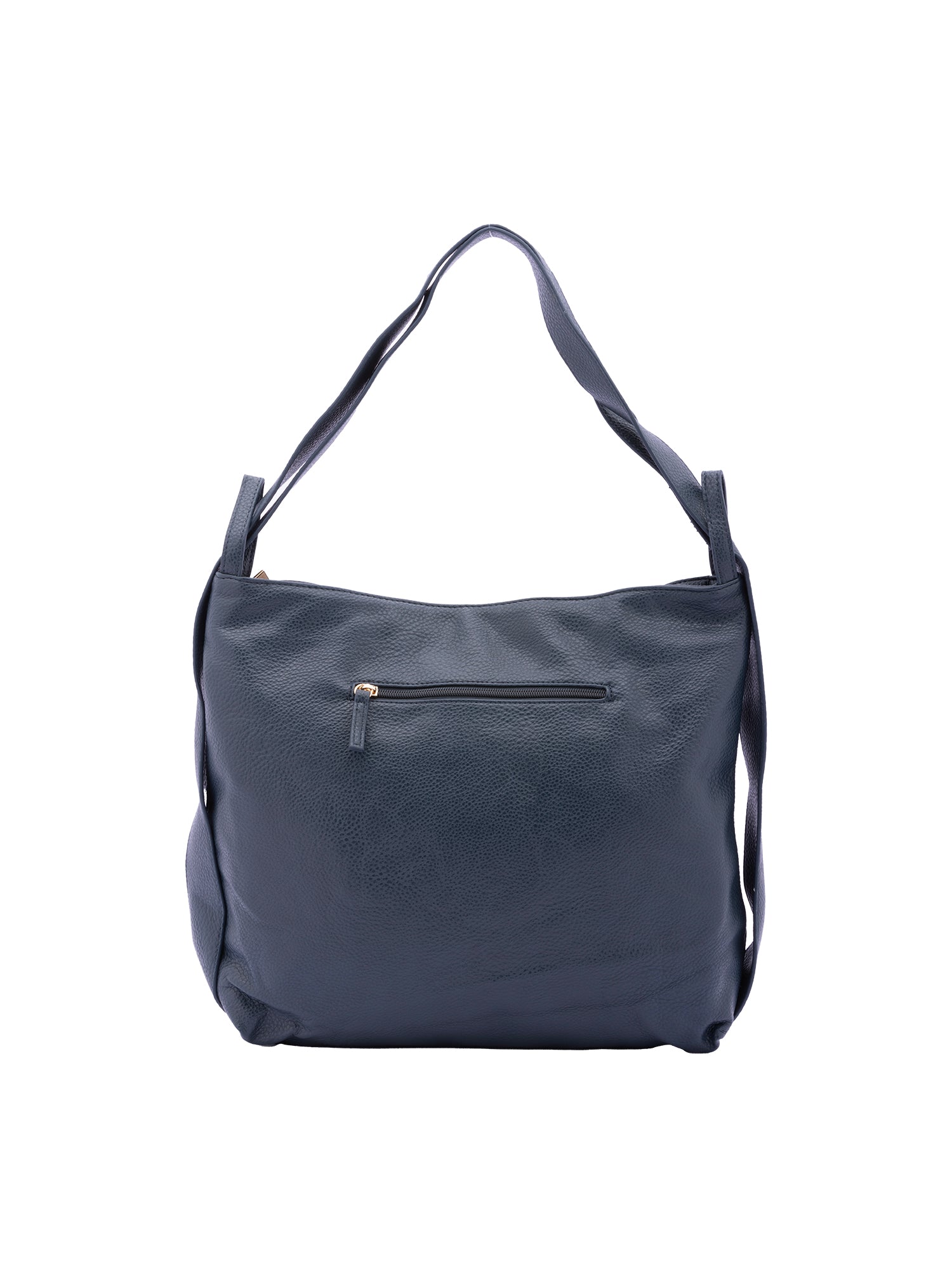 Borsa a spalla da donna Ecopelle e poliestere BC1407-BLUE B Cavalli