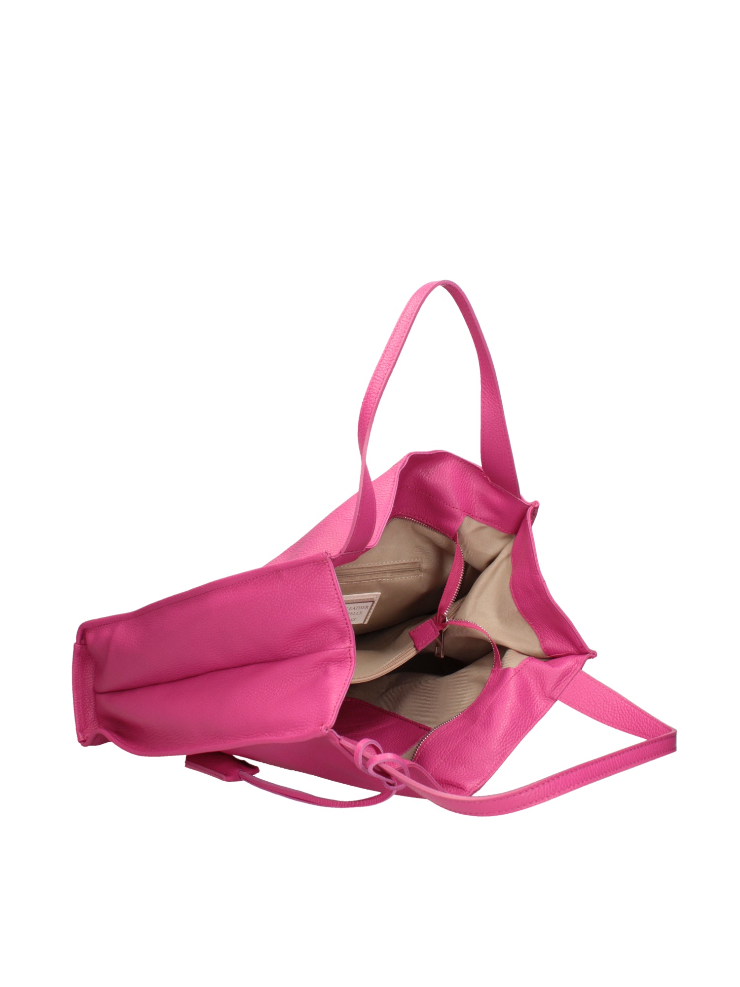 Aelia Borsa a spalla da donna Vera pelle 3312-D02 FUXIA Gave Lux