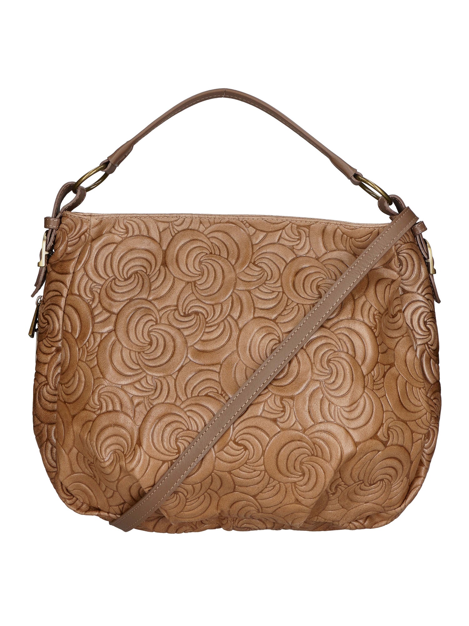 Lumelia Borsa a mano da donna Vera pelle 80013-009 TAUPE SCURO Gave Lux