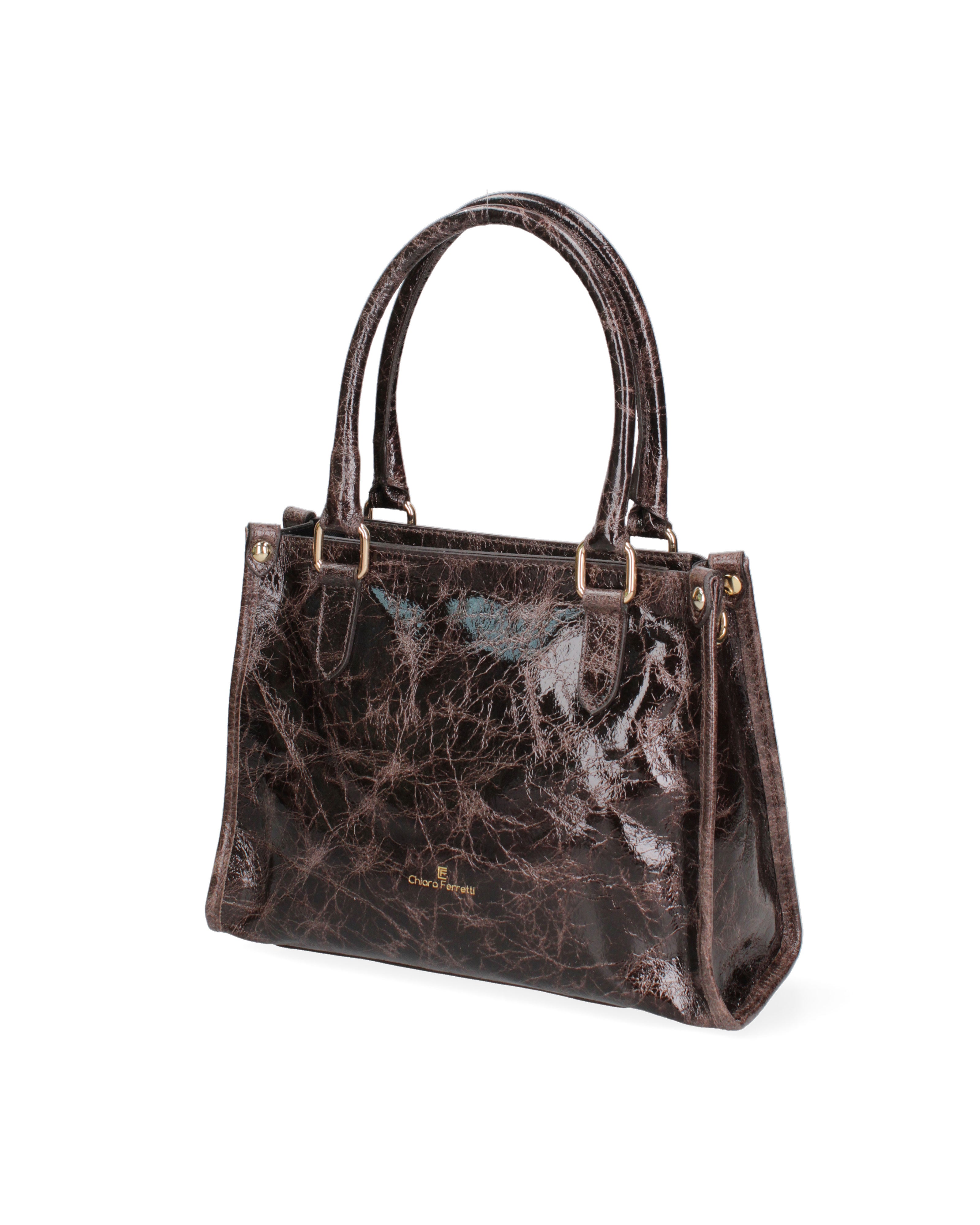 Eris Prime Borsa a mano da donna Vera pelle 7975-S23 T.MORO Chiara Ferretti