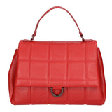 Viola Borsa a mano da donna Vera Pelle 06862-S10 RUBINO Gave Lux