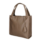 Seraphina Ultra Borsa a spalla da donna Vera pelle 3311-D40 TAUPE TAUPE Gave Lux