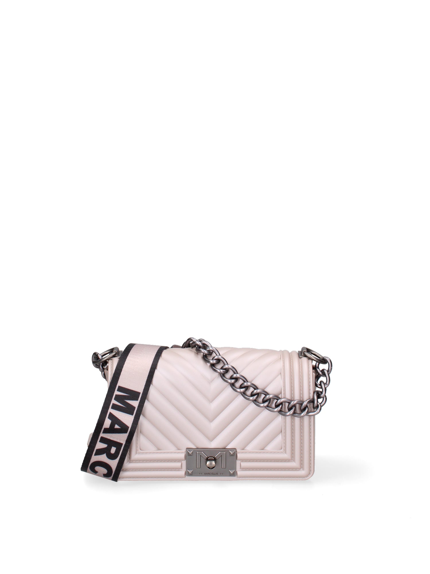 Borsa a mano da donna 100% Pvc FLAT-S 24-STONE - SATIN CDF Marc Ellis